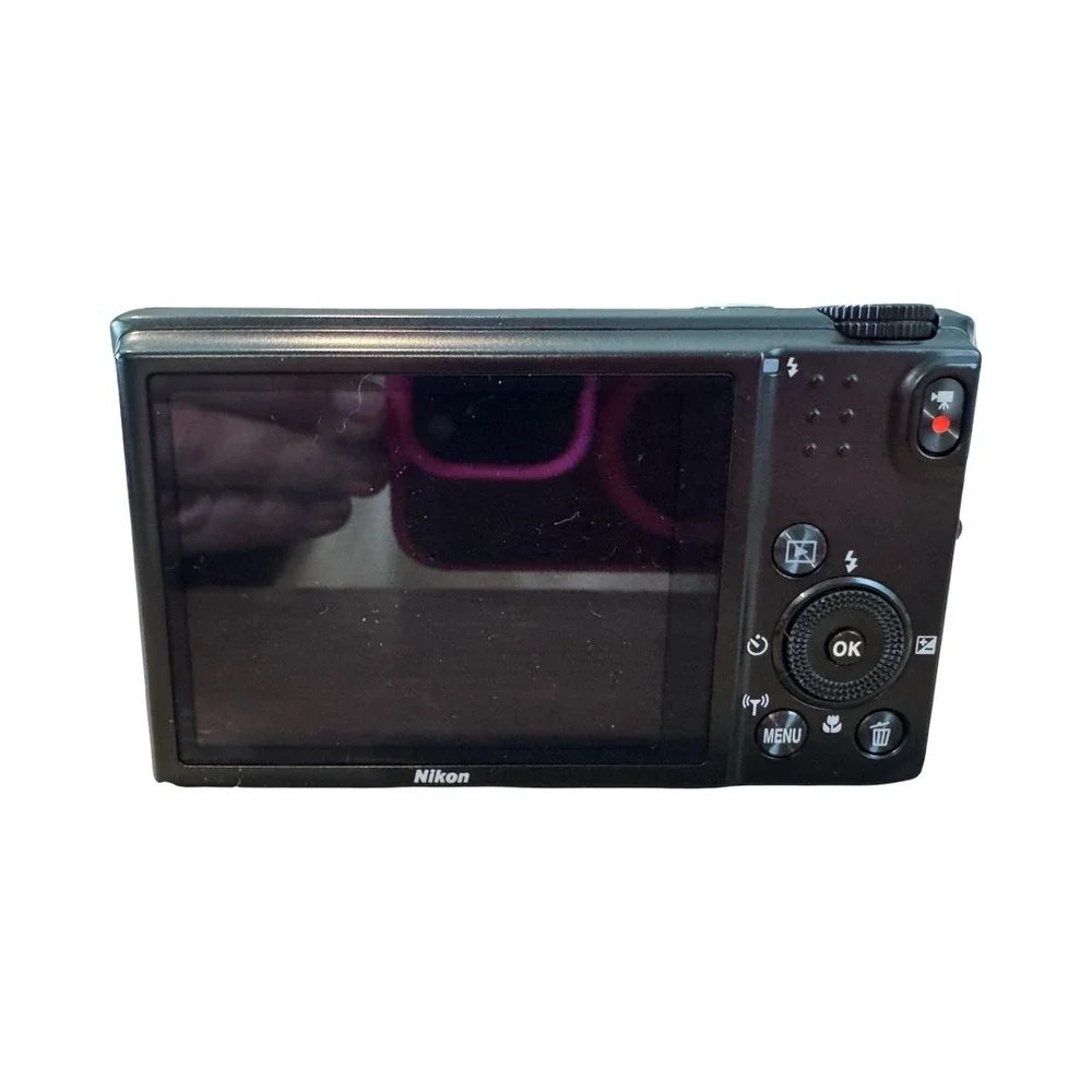 Nikon Coolpix S9600 Digital Camera Black 16MP 22x Zoom WiFi Bundle Case Logic